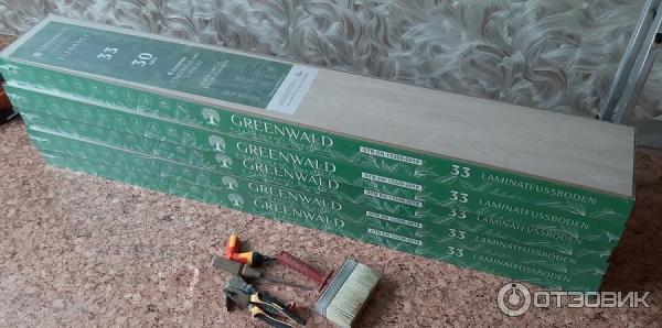 Ламинат GREENWALD Elegance Дуб Капучино фото