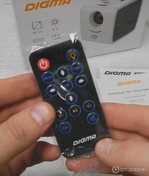Карманный проектор Digma DiMagic Kids plus фото