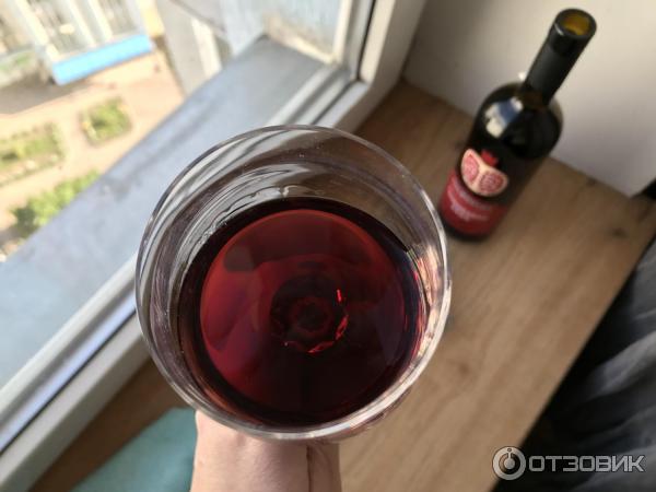 Отзыв о Вино фруктовое столовое полусладкое красное Прошянский ...