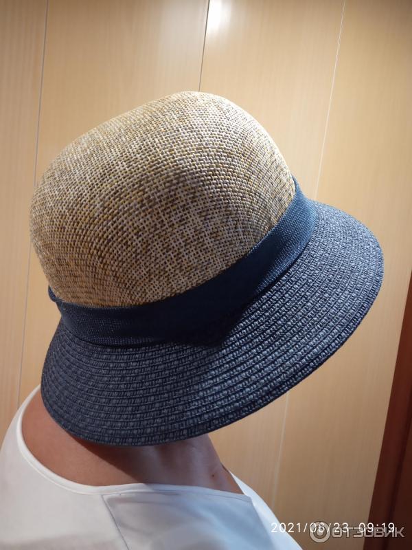 Отзыв о Женская шляпа из рисовой соломки Шатуш | Украсит любую женскую ...