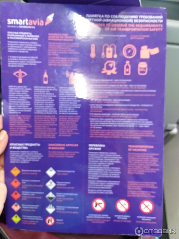Отзыв о Авиакомпания Smartavia | Для меня оказалась нормальной