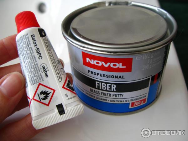 Автомобильная шпатлевка NOVOL Fiber-04