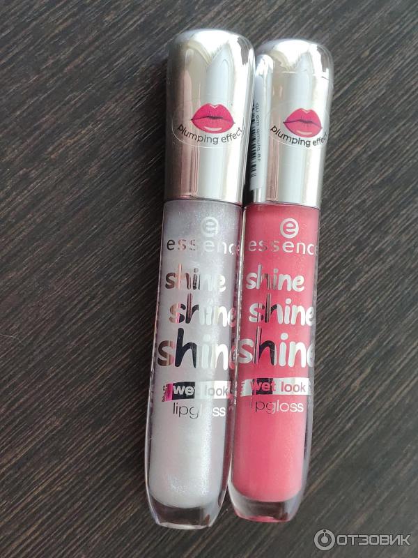 Отзыв о Блеск для губ Essence Shine Shine Shine wet look | Блеск для ...
