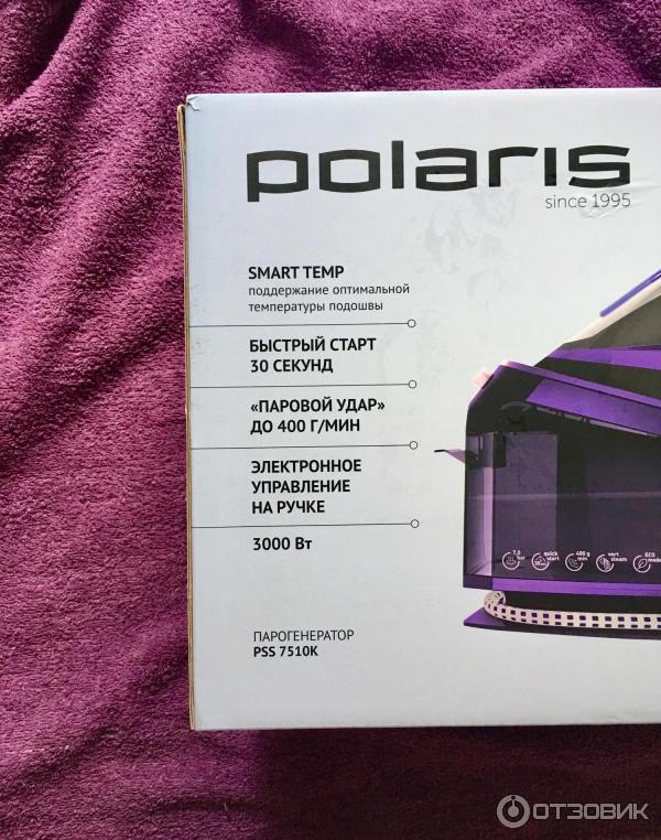 Отзыв о Паровая станция Polaris PSS 7510K | Экономия времени, энергии и ...