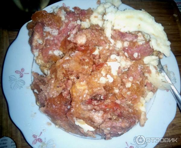 Отзыв о Говядина тушеная Комбинат питания Конкорд | Как основа для ...