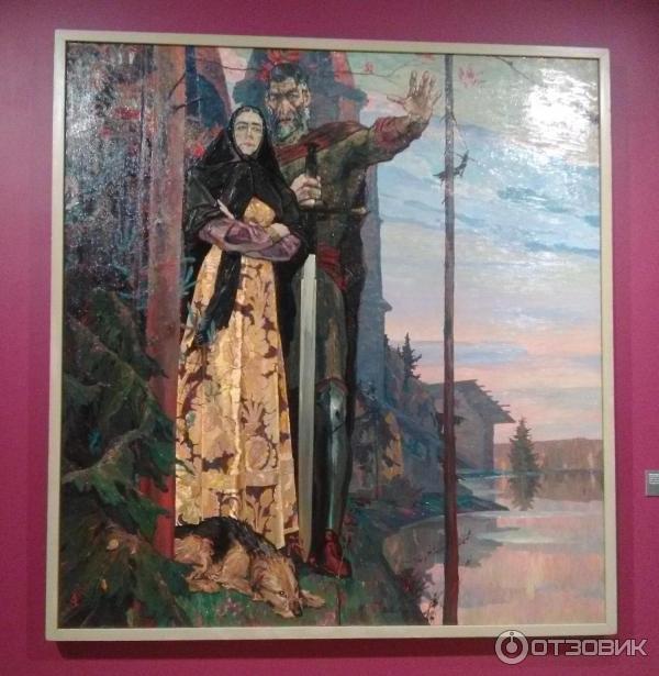 Кто из русских художников написал триптих картину состоящую из 3 частей александр невский