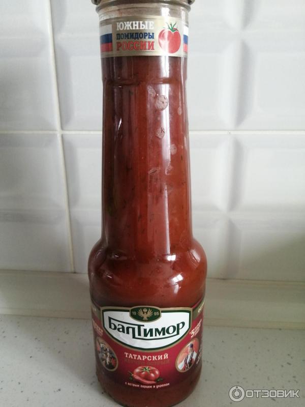 Отзыв о Кетчуп Балтимор "Татарский" | Достоин внимания.