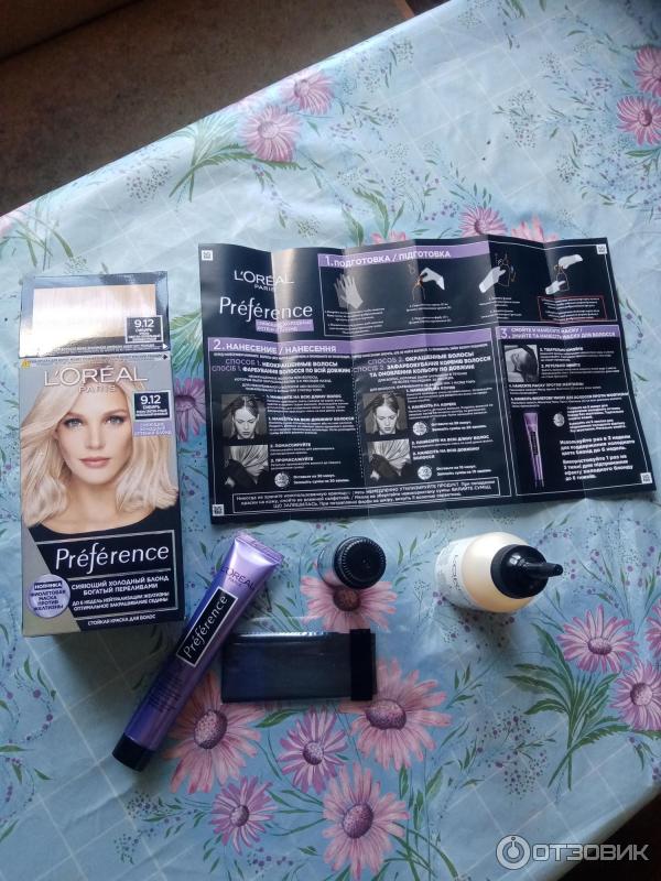 Отзыв о Краска для волос loreal preference оттенок "Сибирь" | приятный ...