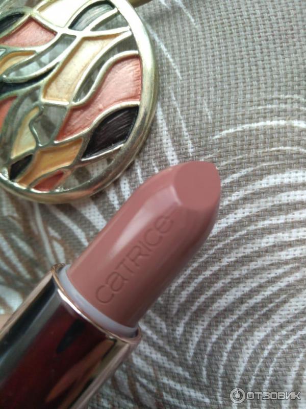 Отзыв о Помада для губ Catrice Cosmetics Full Satin Nude | Нюдовая ...