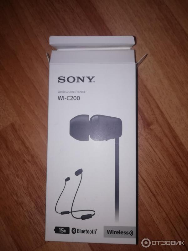 Наушники Sony WI-C200 фото