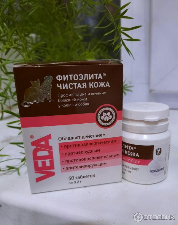 Фитоэлита чистая кожа для собак. Фитоэлита чистая кожа для собак