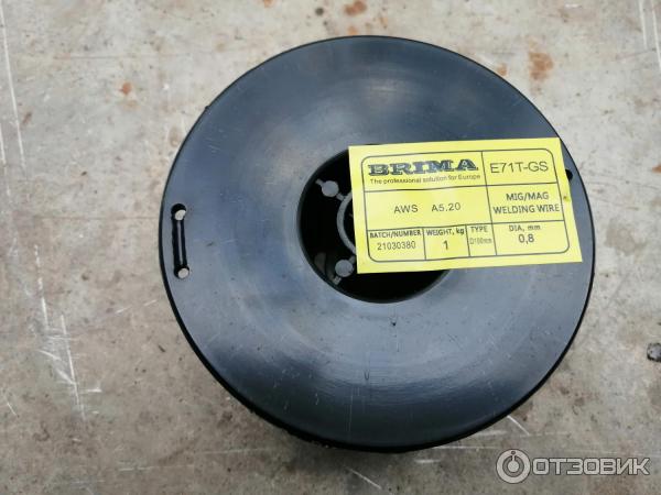 Отзыв о Сварочная проволока Brima E71t-GS | длинный электрод