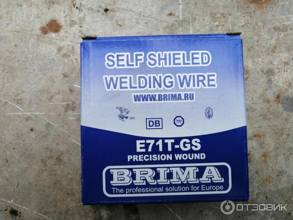 Отзыв о Сварочная проволока Brima E71t-GS | длинный электрод