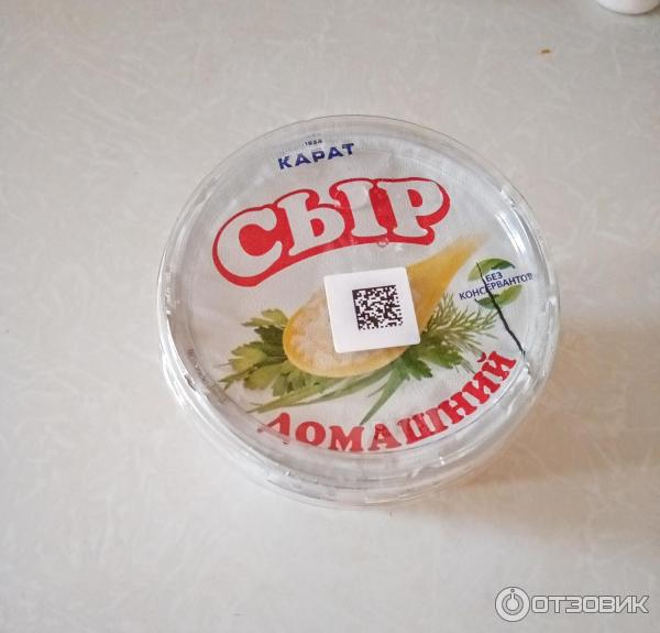 Отзыв о Творог зерненый Карат "Сыр домашний" | Наверное, качественный ...