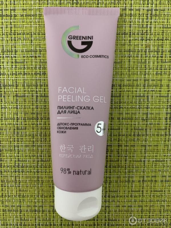 Отзыв о Пилинг-скатка Эфти Косметикс Greenini Eco Cosmetics | Пилинг ...