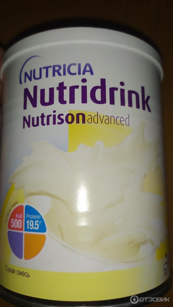 Отзыв о Сухая смесь Nutricia Nutridrink Nutrison advanced | Хорошее ...