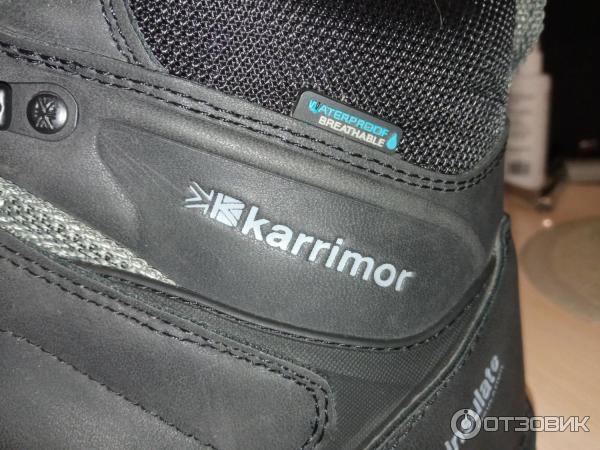 Отзыв о Зимние треккинговые ботинки Karrimor Alberta WT | Внешне неплохие  ботинки, но брал БУ и разочаровывает материал верха стопы