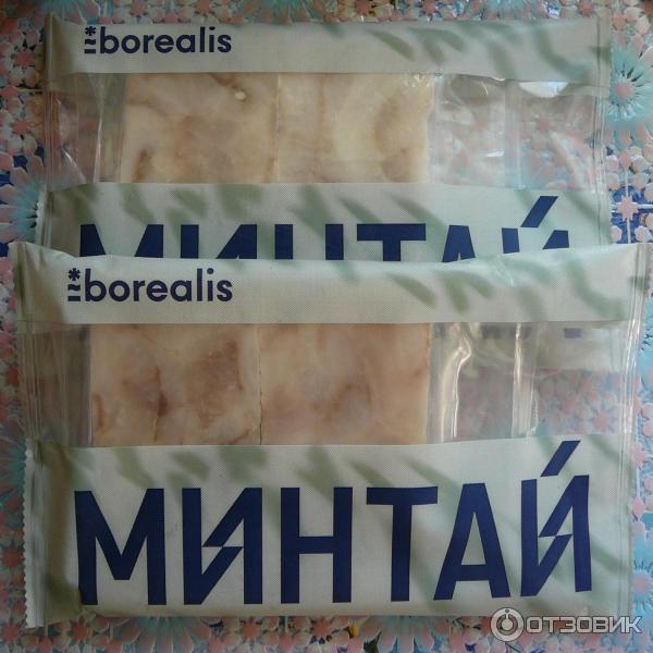 Отзыв о Минтай Borealis тихоокеанский, мороженый | при готовке форма ...