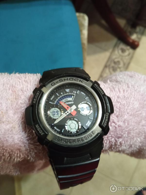 Отзыв о Часы наручные Casio G-SHOCK AW-590-1AER | Надёжность и долговечность