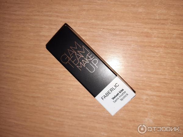 Отзыв о Полуматовая помада для губ Faberlic Velvet Kiss Glam Team | Это ...