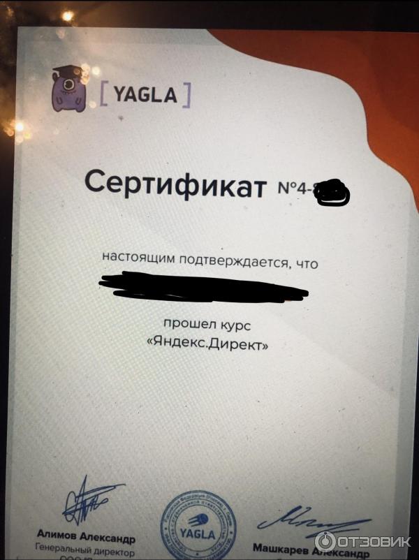 Отзыв о Yagla.ru - обучение интернет профессиям | Гиперсегментация ...