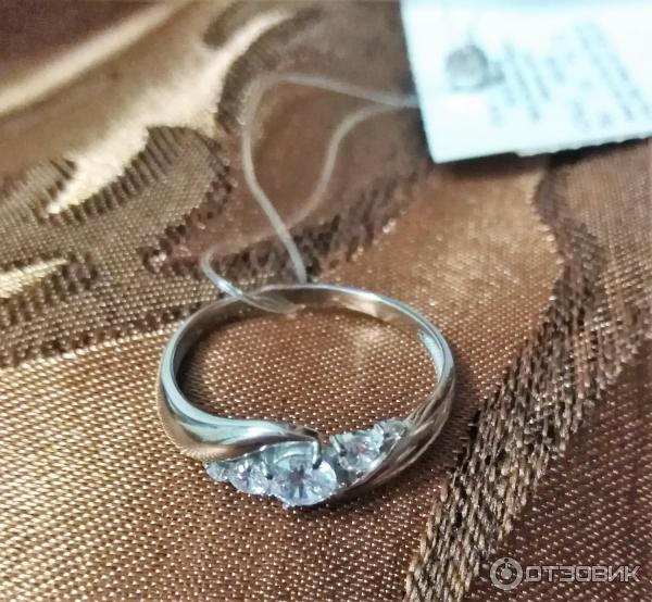 Серебряное кольцо Veronika