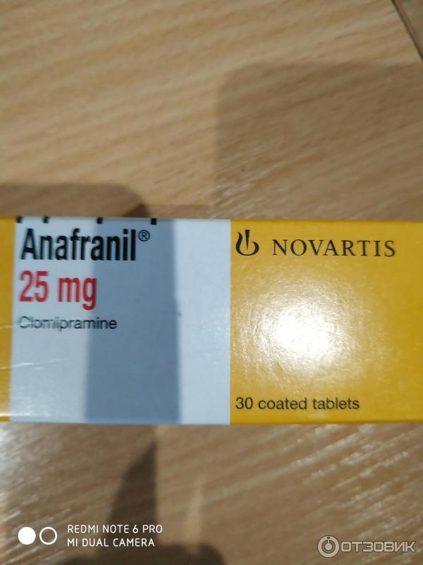 Отзыв о Антидепрессант Novartis Farmaceutica S. A. 