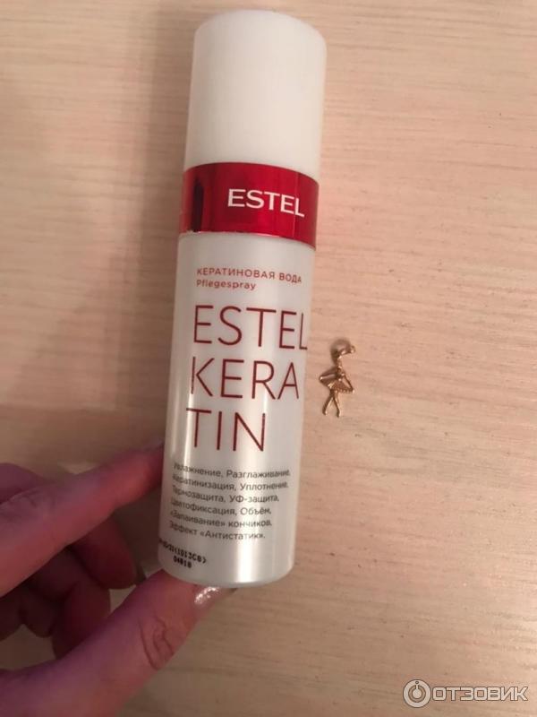 Botox na vlasy Estelle. Přehled Estel Thermokeratin