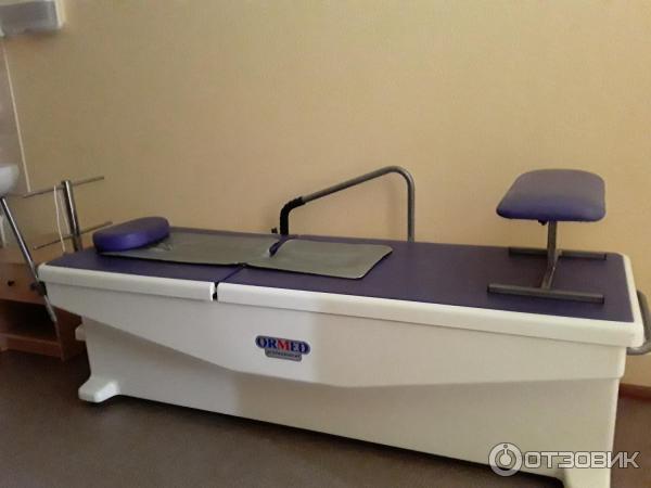 Отзыв о Процедура по вытяжению позвоночника на аппарате ОРМЕД ...