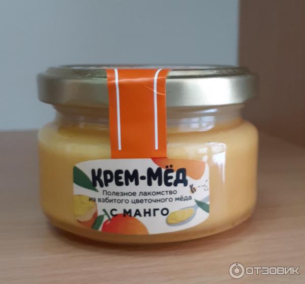 Отзыв о Крем-мед "Добрый мед" с манго | Если обычный мёд надоел, то ...