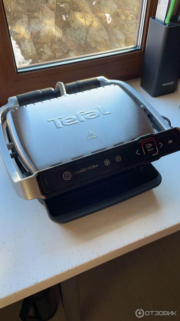 Отзыв о Электрогриль Tefal Optigrill Elite XL GC760D30 | Незаменим для ...