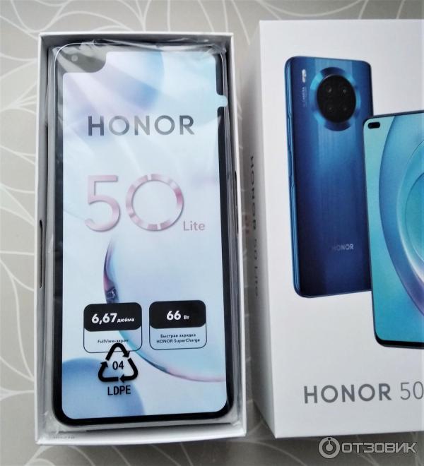 Смартфон Honor 50 Lite фото