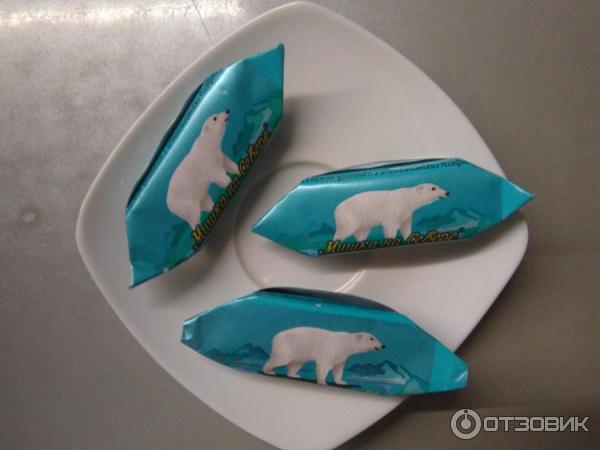 Отзыв о Конфеты Кондитерская фабрика имени Н.К. Крупской "Мишка на ...