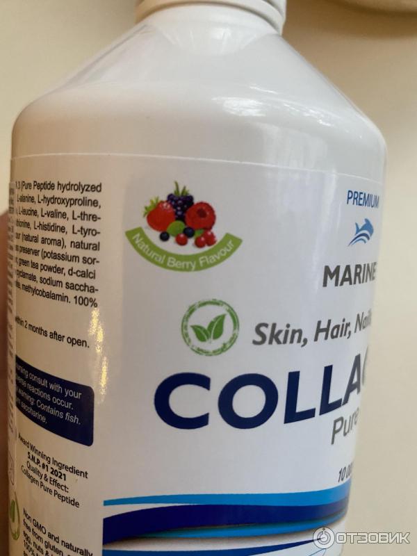 Отзыв о Морской коллаген Swedish Nutra Marine Collagen | Отличный коллаген!