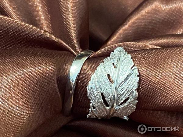 Серебряное кольцо SI - Stile Italiano Piuma mite фото