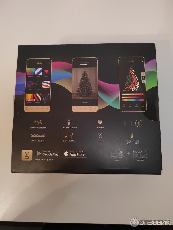 Smart-гирлянда Twinkly Strings Special Edition RGBW 250 фото