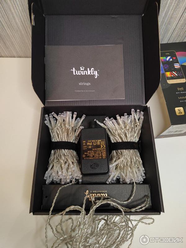 Smart-гирлянда Twinkly Strings Special Edition RGBW 250 фото