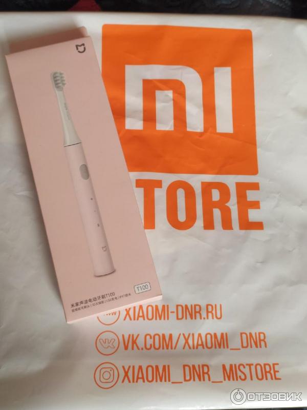 Электрическая зубная щетка Xiaomi Mijia T100 фото