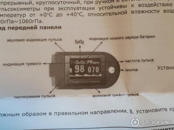 Прибор для измерения пульсоксиметра cms 50 dl