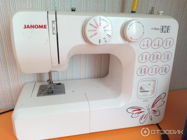Отзыв о Швейная машина Janome 2121 | Неплохая в свое ценовой категории