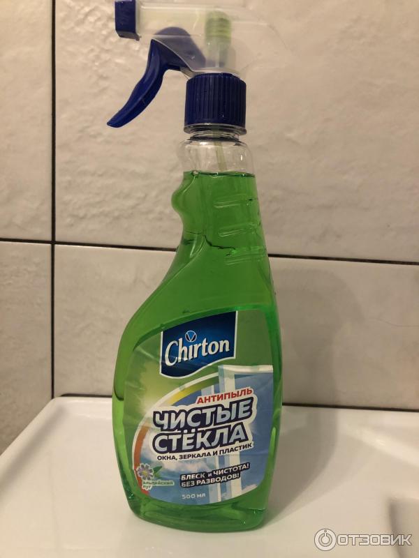 Отзыв о Chirton Средство для чистки стекол и зеркал | Без разводов и до ...