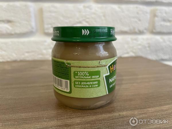 Отзыв о Пюре Heinz "Цветная капуста" | Не понравилось