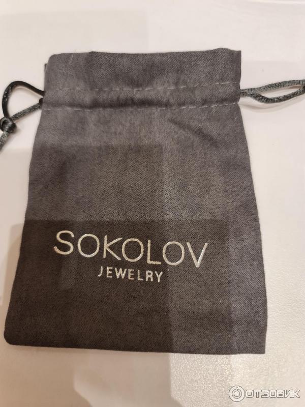 Цепочка оксидированная из черненого серебра с алмазной гранью Sokolov фото