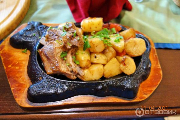Кафе Калмыцкая кухня 1 в Элисте, Калмыкия.