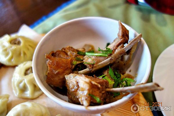 Кафе Калмыцкая кухня 1 в Элисте, Калмыкия.