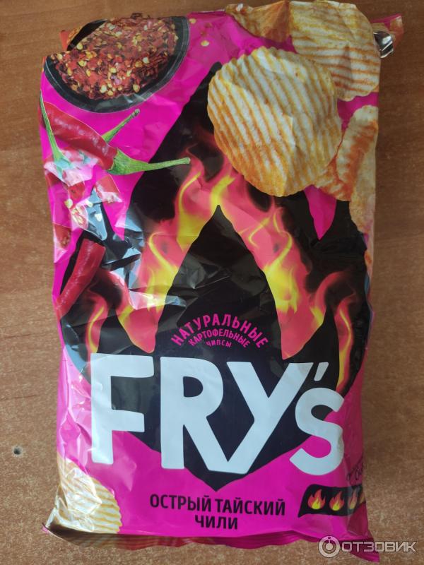 Отзыв о Чипсы FRY'S | Достойная замена