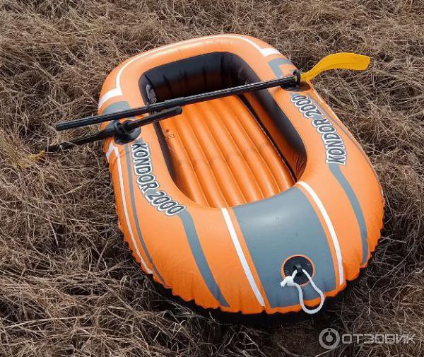 Отзыв о Лодка Bestway ПВХ Kondor 2000 | Дешёвая и лёгкая лодка на ...