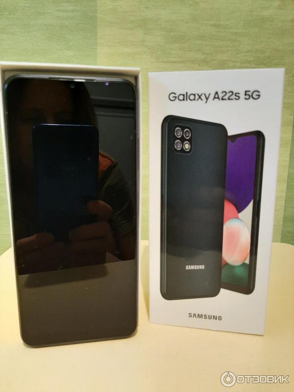 Отзыв о Смартфон Samsung Gelaxy A22s 5G (64гб) | Гаджет на четвёрочку