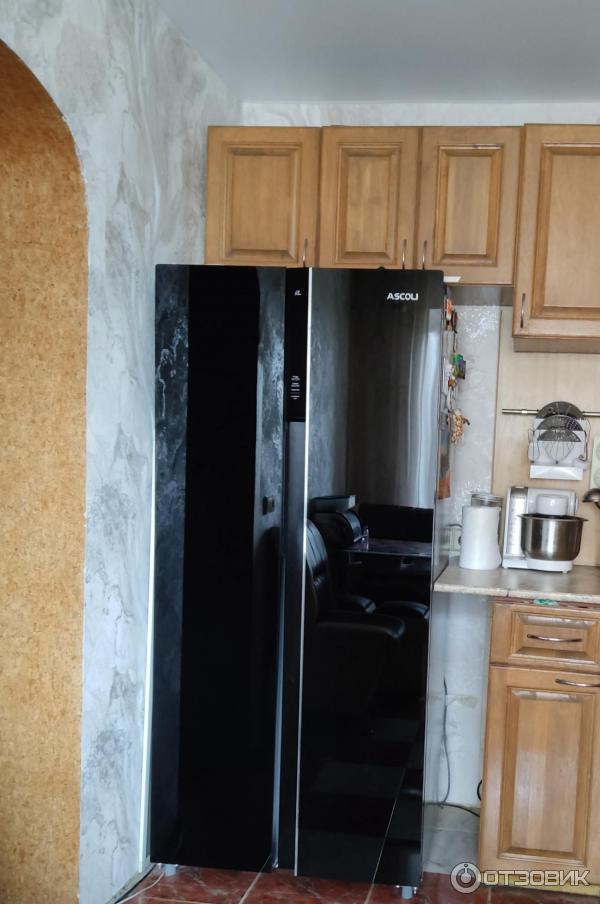 Akash sbs 408wp 2-дверный холодильник без размораживания энергоэффективность a