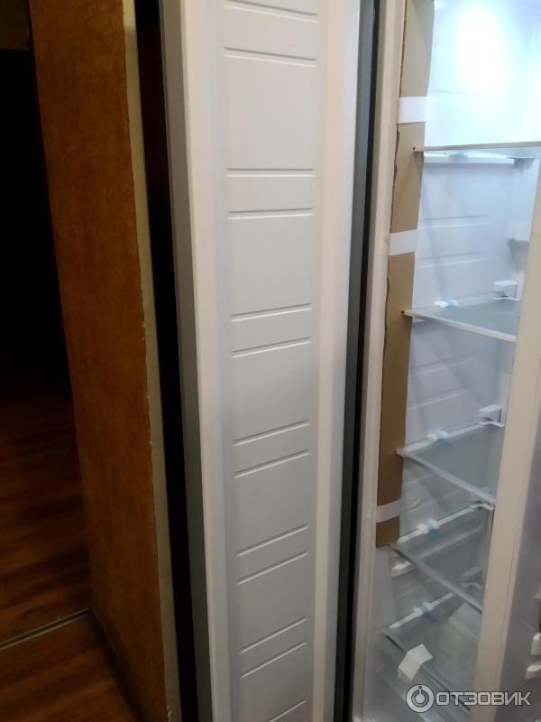 Akash sbs 408wp 2-дверный холодильник без размораживания энергоэффективность a